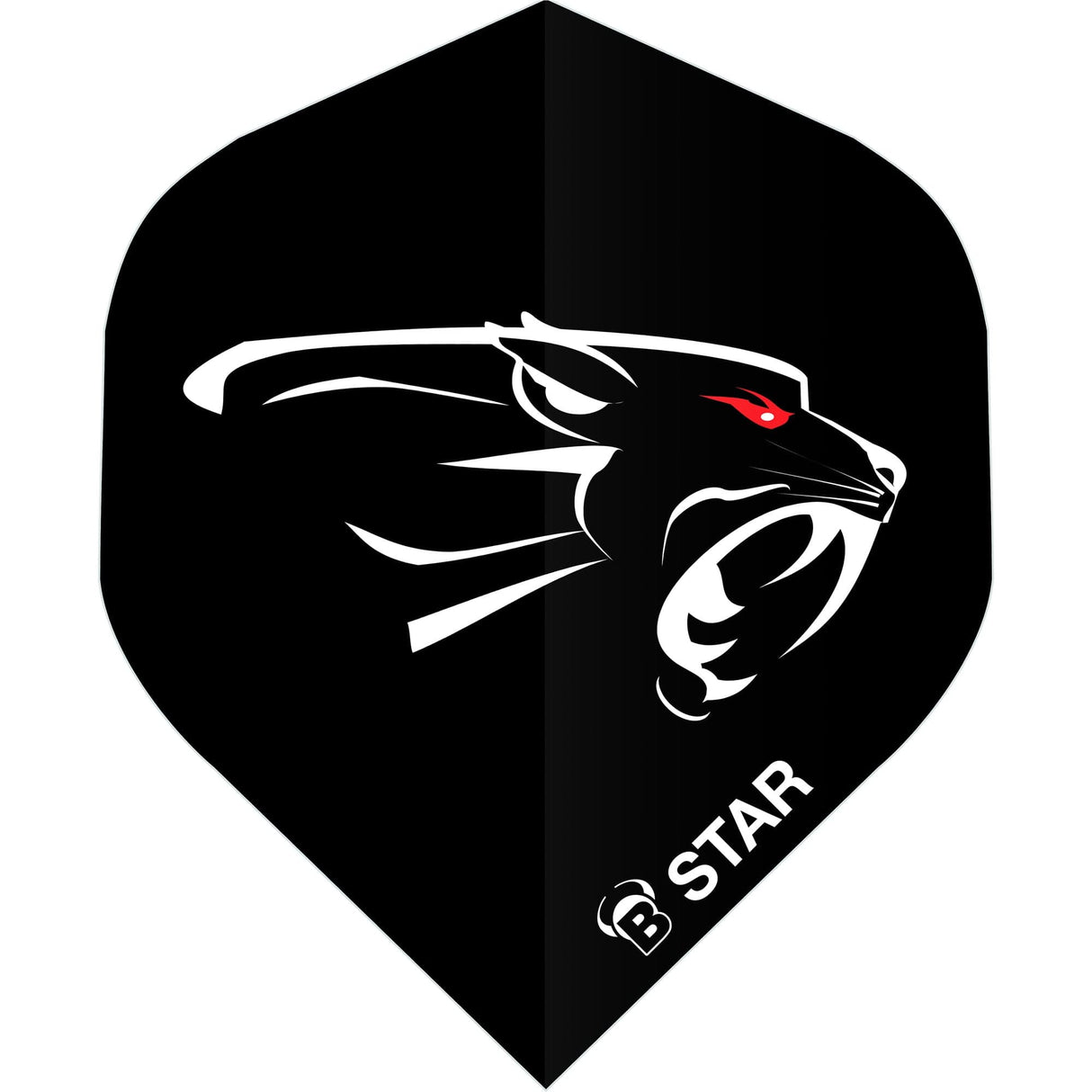 BULL'S B-Star Dart Flights - 100 Micron - A-Std - Panther