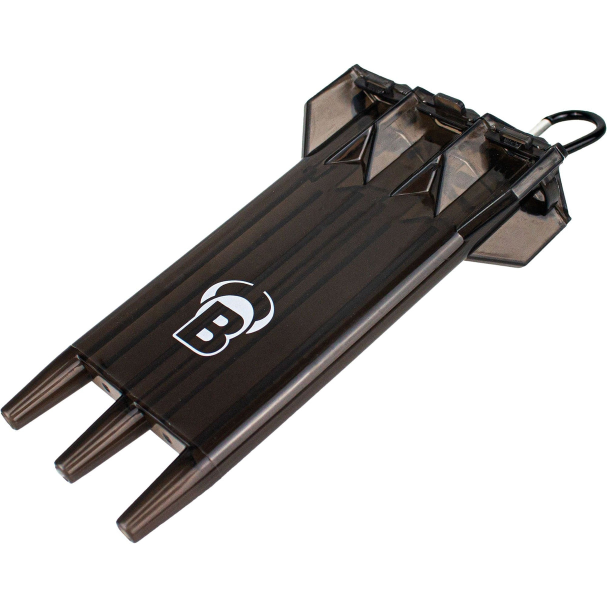 BULL'S Acra X Dart Case - Holds Fully Set Up Darts - Colours Black