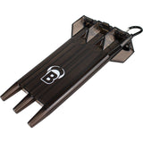 BULL'S Acra X Dart Case - Holds Fully Set Up Darts - Colours Black