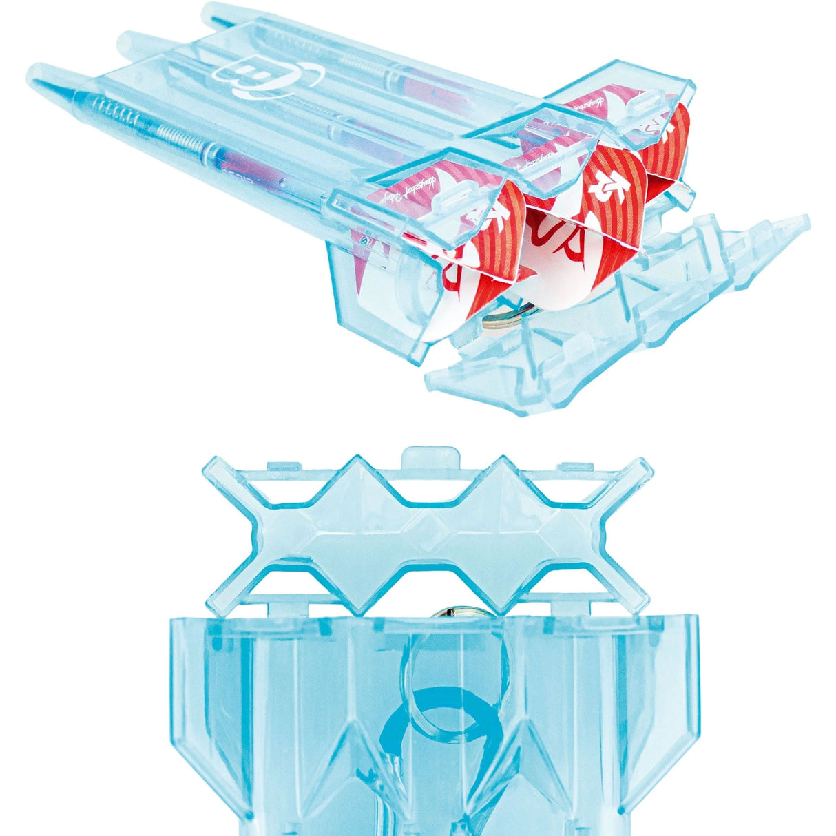 BULL'S Acra X Dart Case - Holds Fully Set Up Darts - Colours
