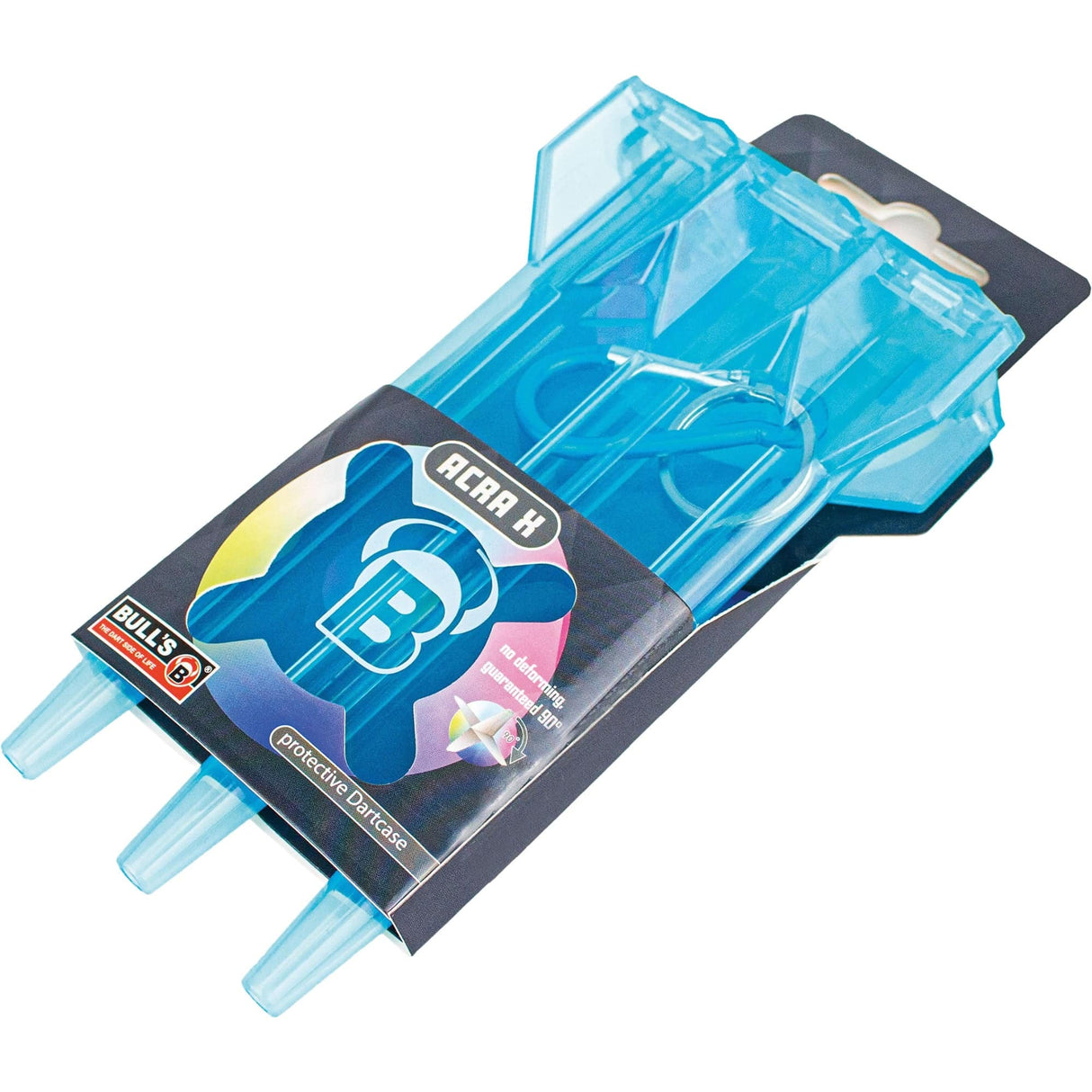 BULL'S Acra X Dart Case - Holds Fully Set Up Darts - Colours