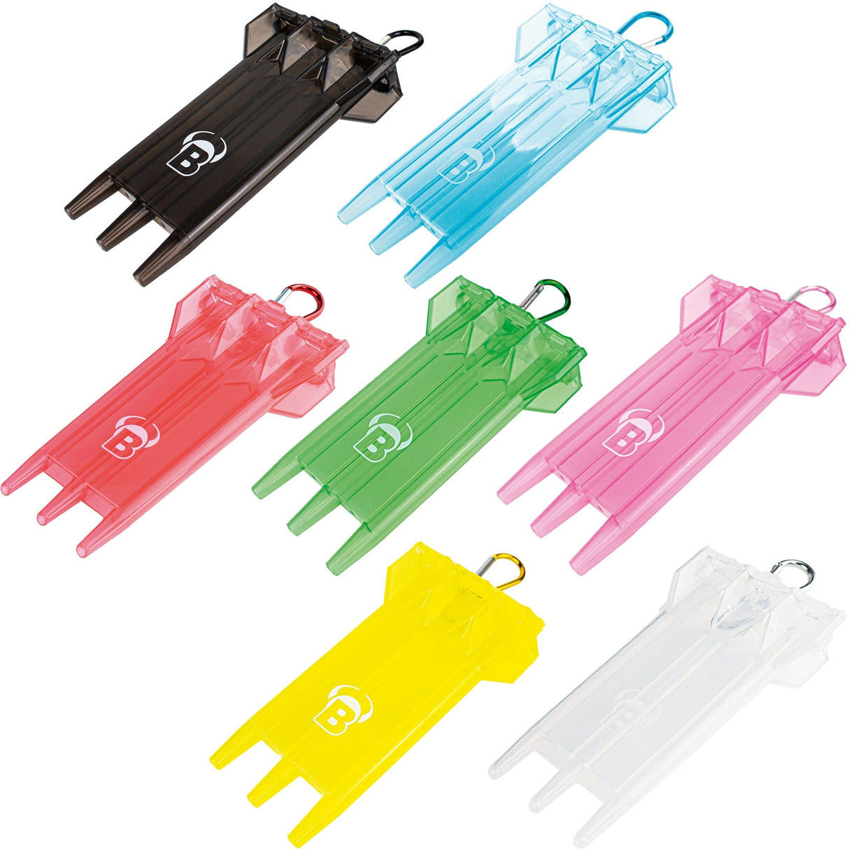 BULL'S Acra X Dart Case - Holds Fully Set Up Darts - Colours
