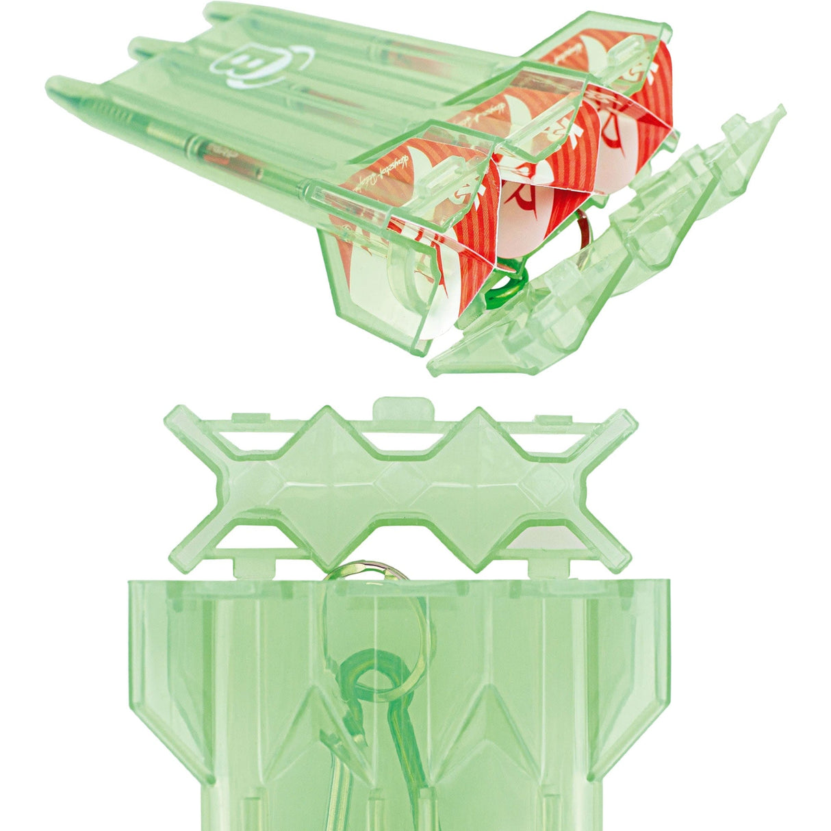 BULL'S Acra X Dart Case - Holds Fully Set Up Darts - Colours