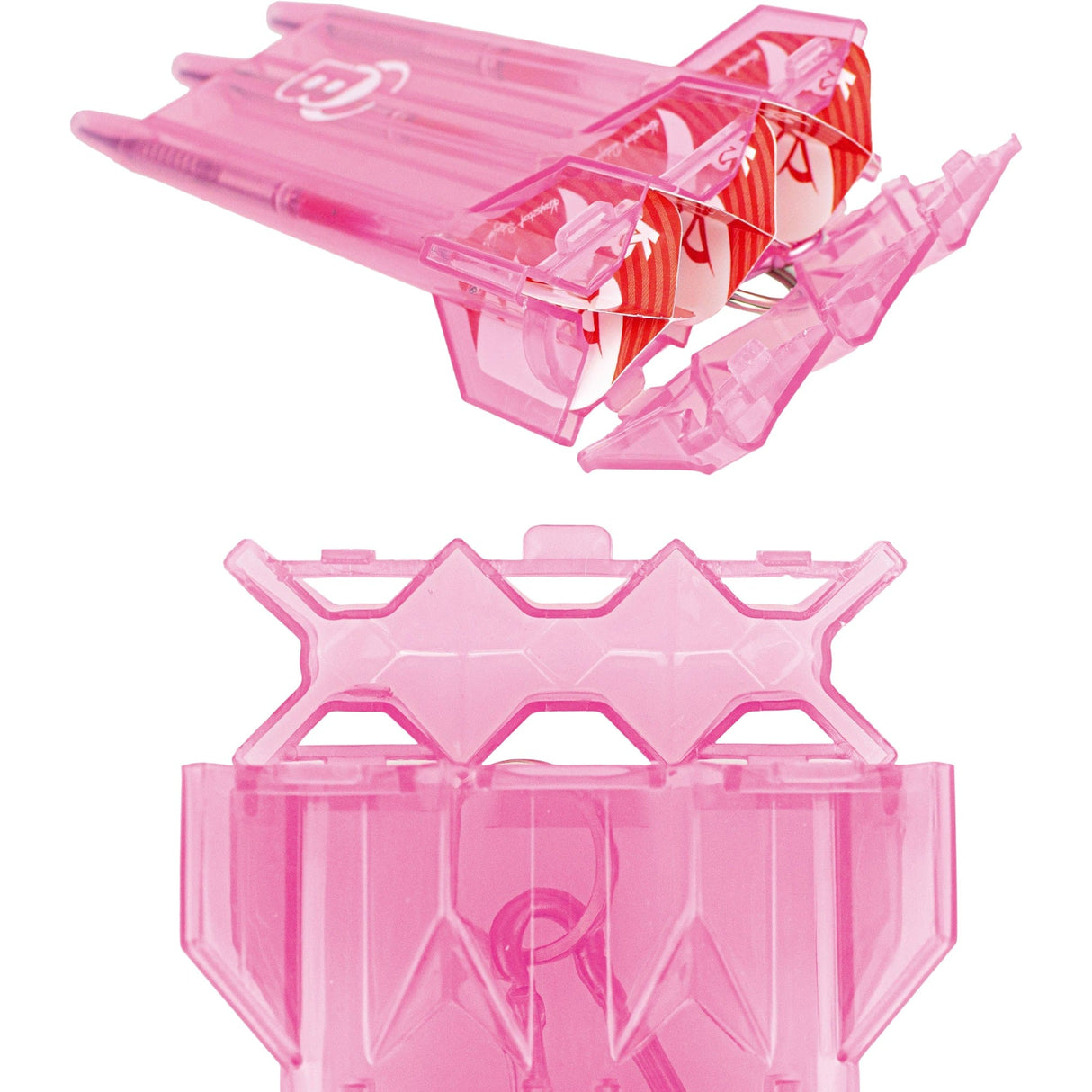 BULL'S Acra X Dart Case - Holds Fully Set Up Darts - Colours