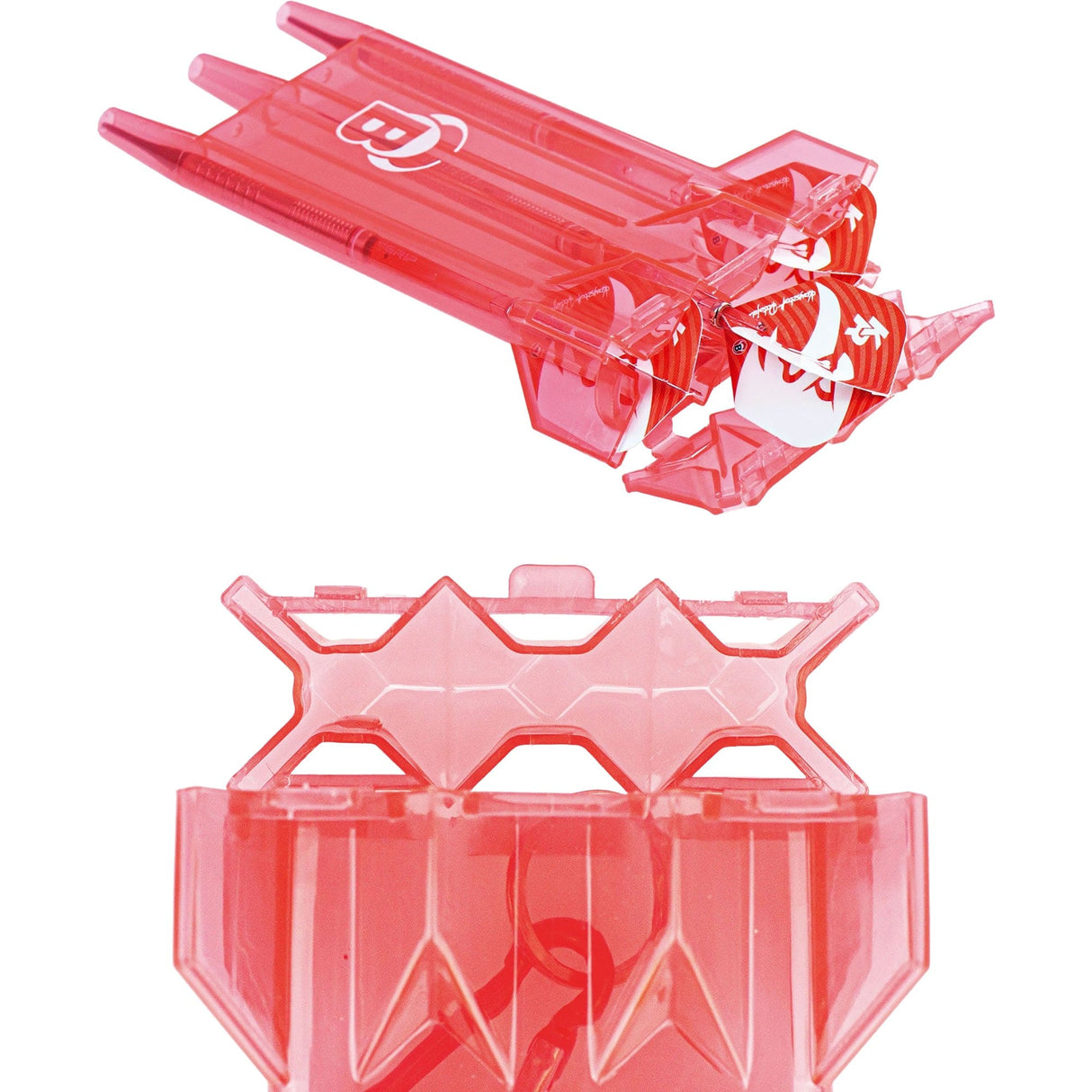BULL'S Acra X Dart Case - Holds Fully Set Up Darts - Colours