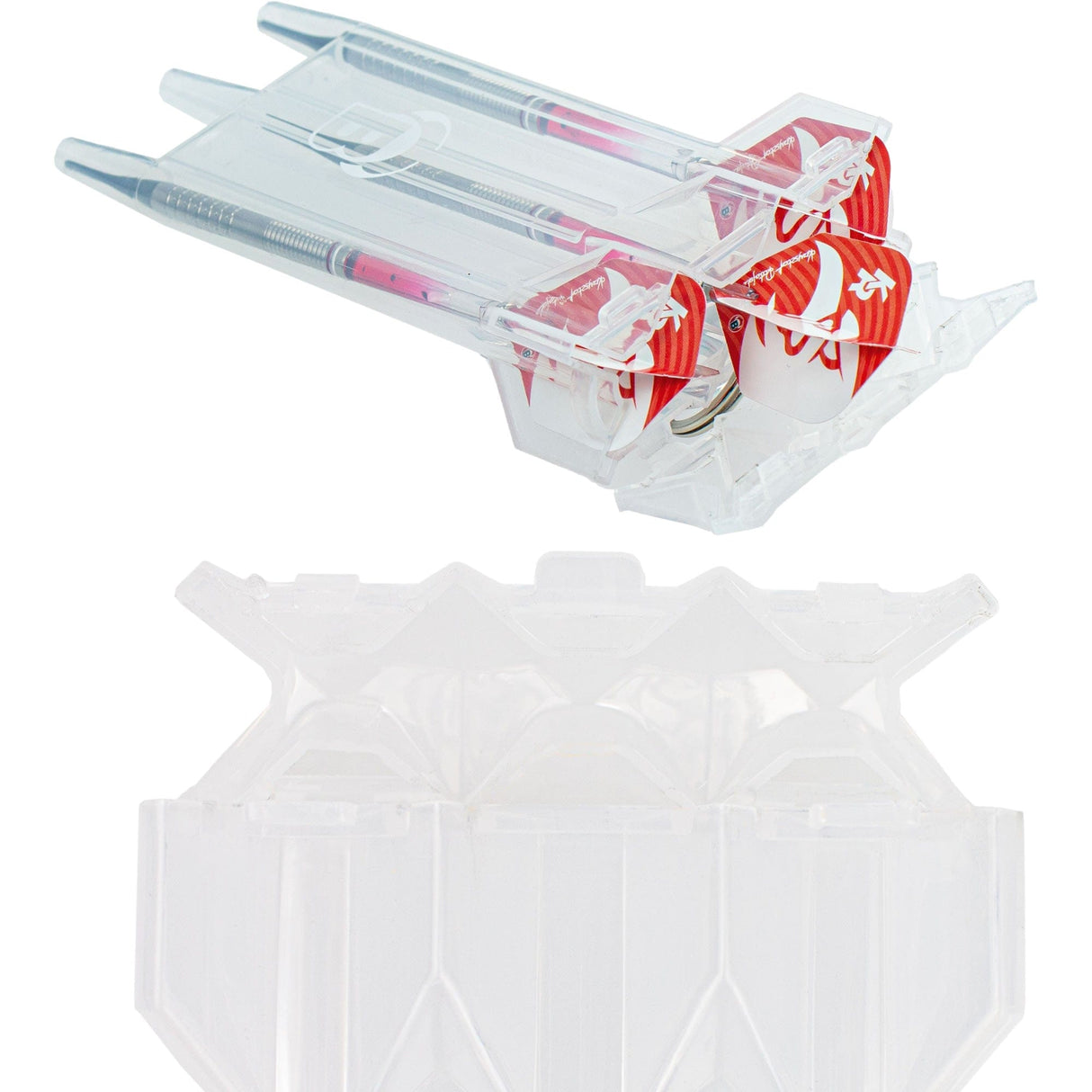 BULL'S Acra X Dart Case - Holds Fully Set Up Darts - Colours