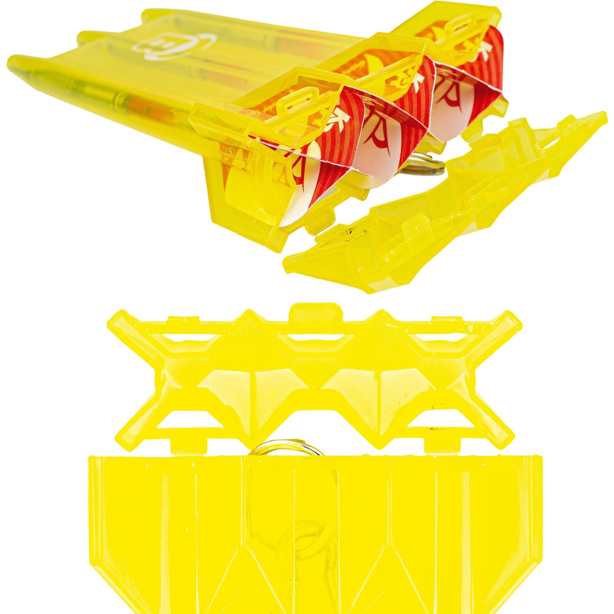 BULL'S Acra X Dart Case - Holds Fully Set Up Darts - Colours
