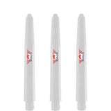 Bulls Airstriper Dart Shafts - Polycarbonate - White Tweenie