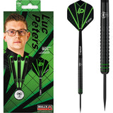 BULL'S Luc Peters Darts - Steel Tip - 90% Tungsten - Black Titanium 22g