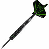 BULL'S Luc Peters Darts - Steel Tip - 90% Tungsten - Black Titanium 22g