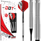 BULL'S Dot D2 Darts - Soft Tip - 90% Tungsten - Full Ring 18g