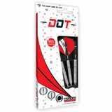 BULL'S Dot D8 Darts - Steel Tip - 90% Tungsten - Outer Grip