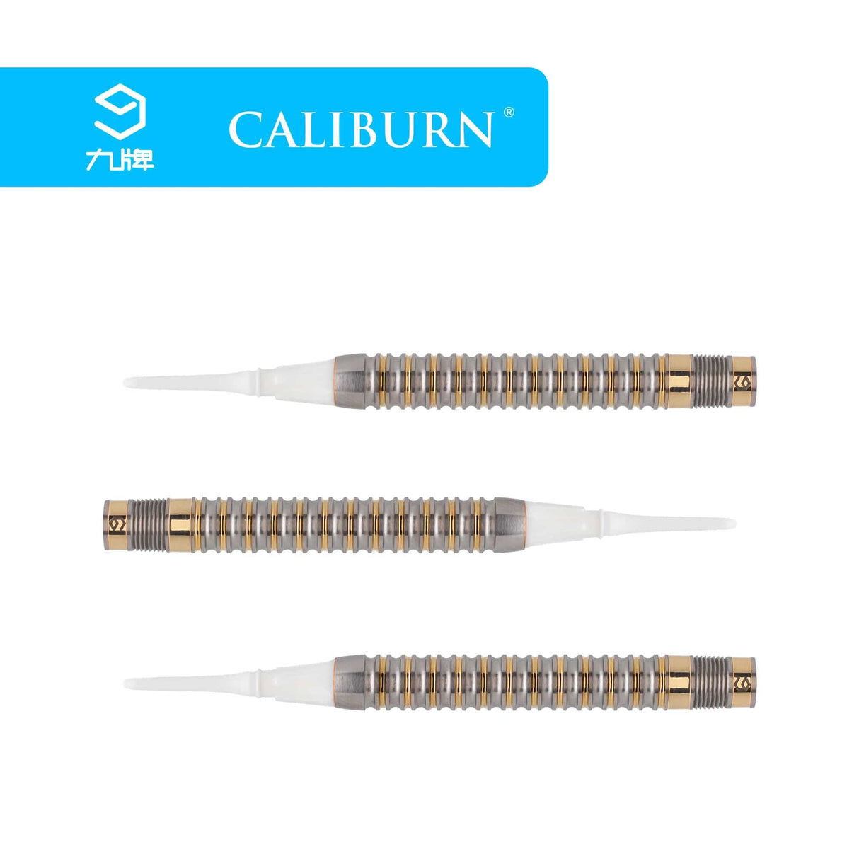 *Caliburn Artisan II Darts - Soft Tip - 90% - Gold