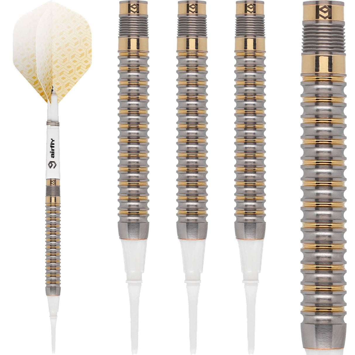 *Caliburn Artisan II Darts - Soft Tip - 90% - Gold