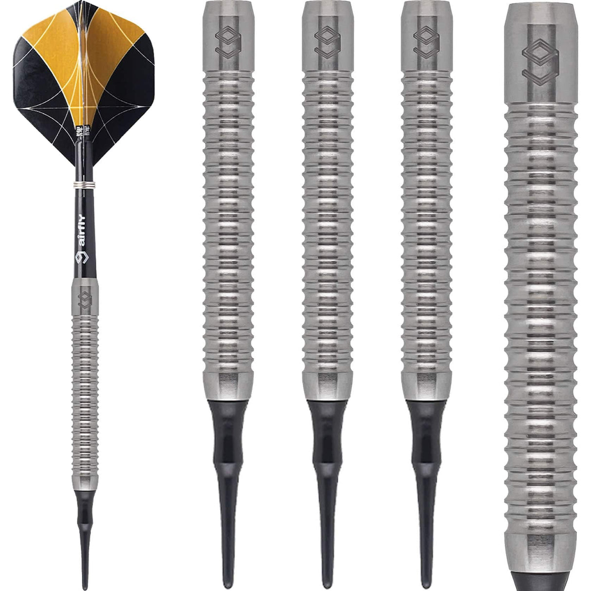 *Caliburn Artisan Darts - Soft Tip - 90% - Natural
