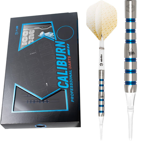 *Caliburn Player Darts - Soft Tip - 90% - Blue Ring - Ice Cat 19g