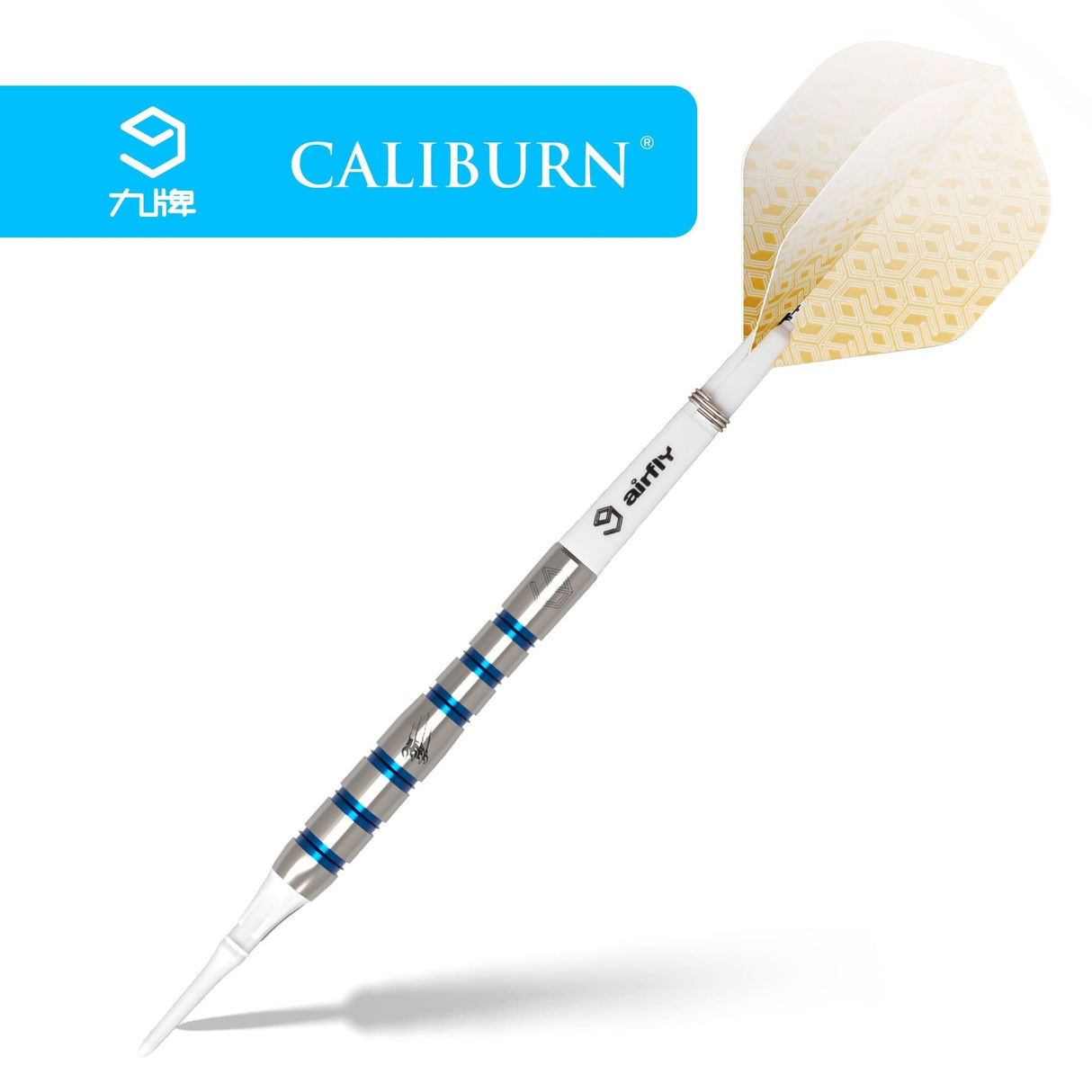 *Caliburn Player Darts - Soft Tip - 90% - Blue Ring - Ice Cat 19g