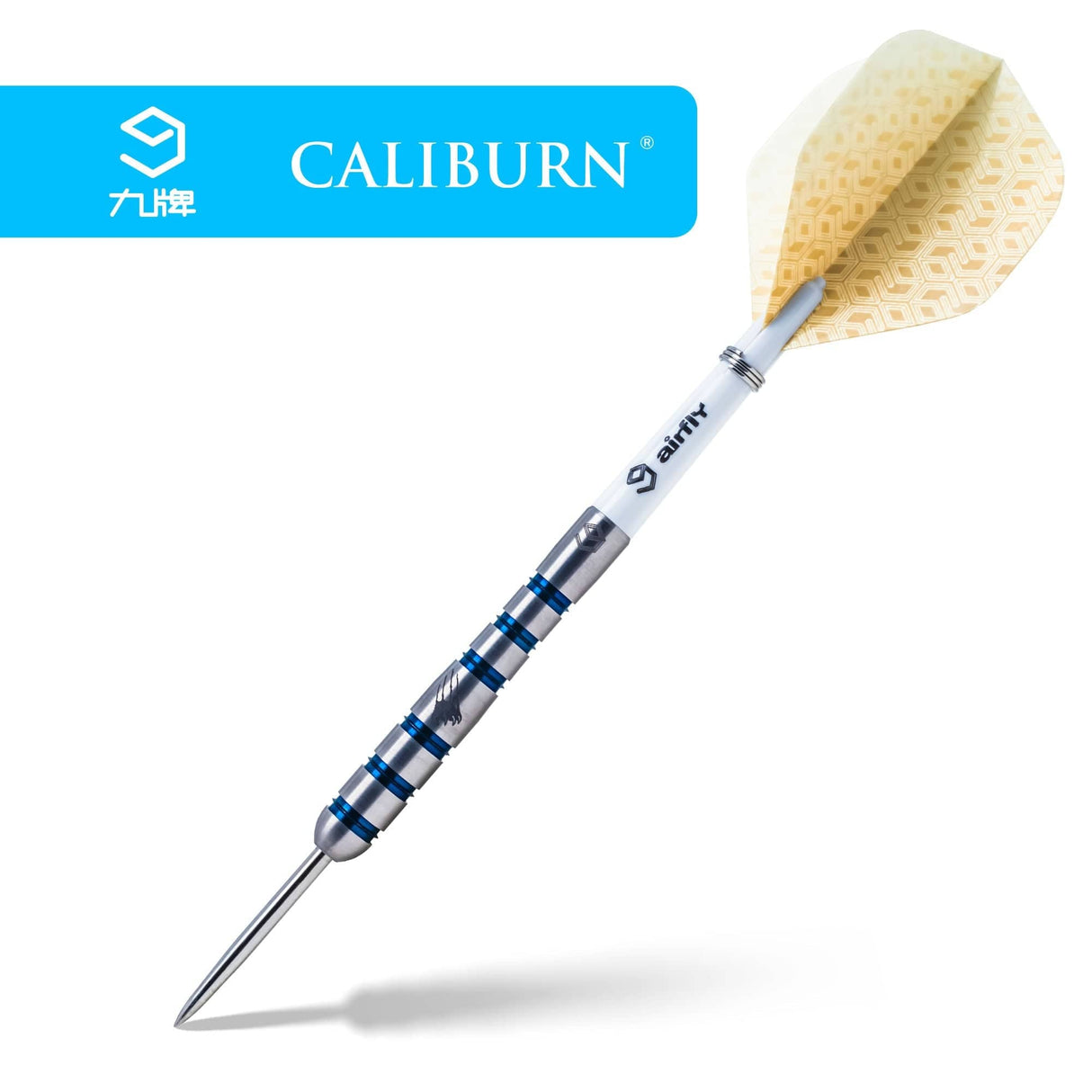 *Caliburn Player Darts - Steel Tip - 90% - Blue Ring - Ice Cat 22g