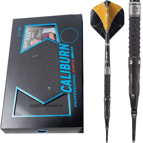 Caliburn Player Darts - Soft Tip - 95% - Black Titanium - Orca 19g