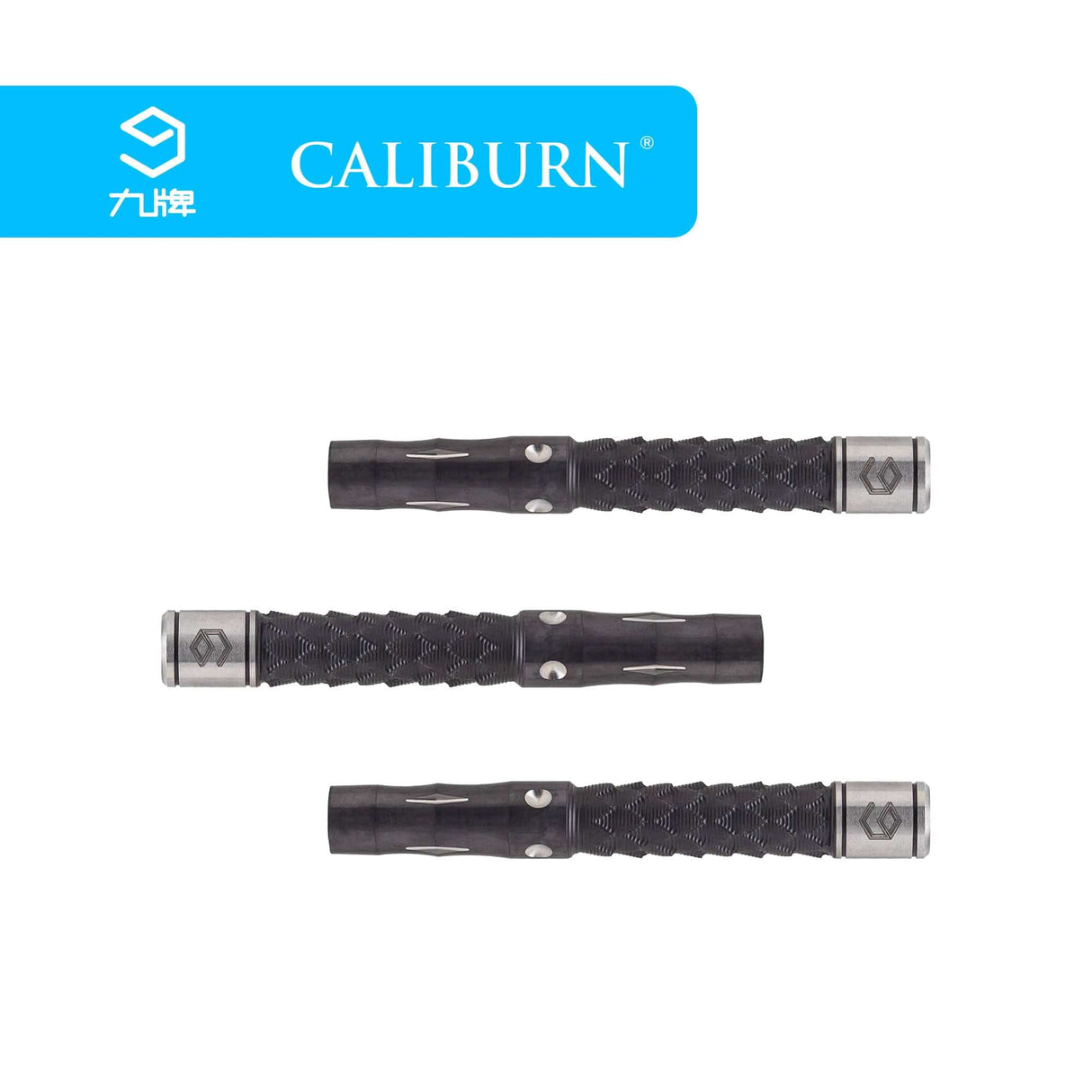 Caliburn Player Darts - Soft Tip - 95% - Black Titanium - Orca 19g