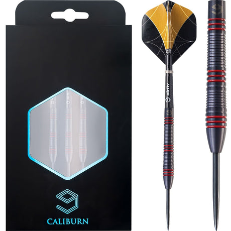 Caliburn The Rock Darts - Steel Tip - 90% - Black & Red 21g