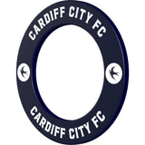 Cardiff City FC - Official Licensed - Dartboard Surround - S2 - Black Bluebird