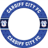 Cardiff City FC - Official Licensed - Dartboard Surround - S3 - Stripe Crest