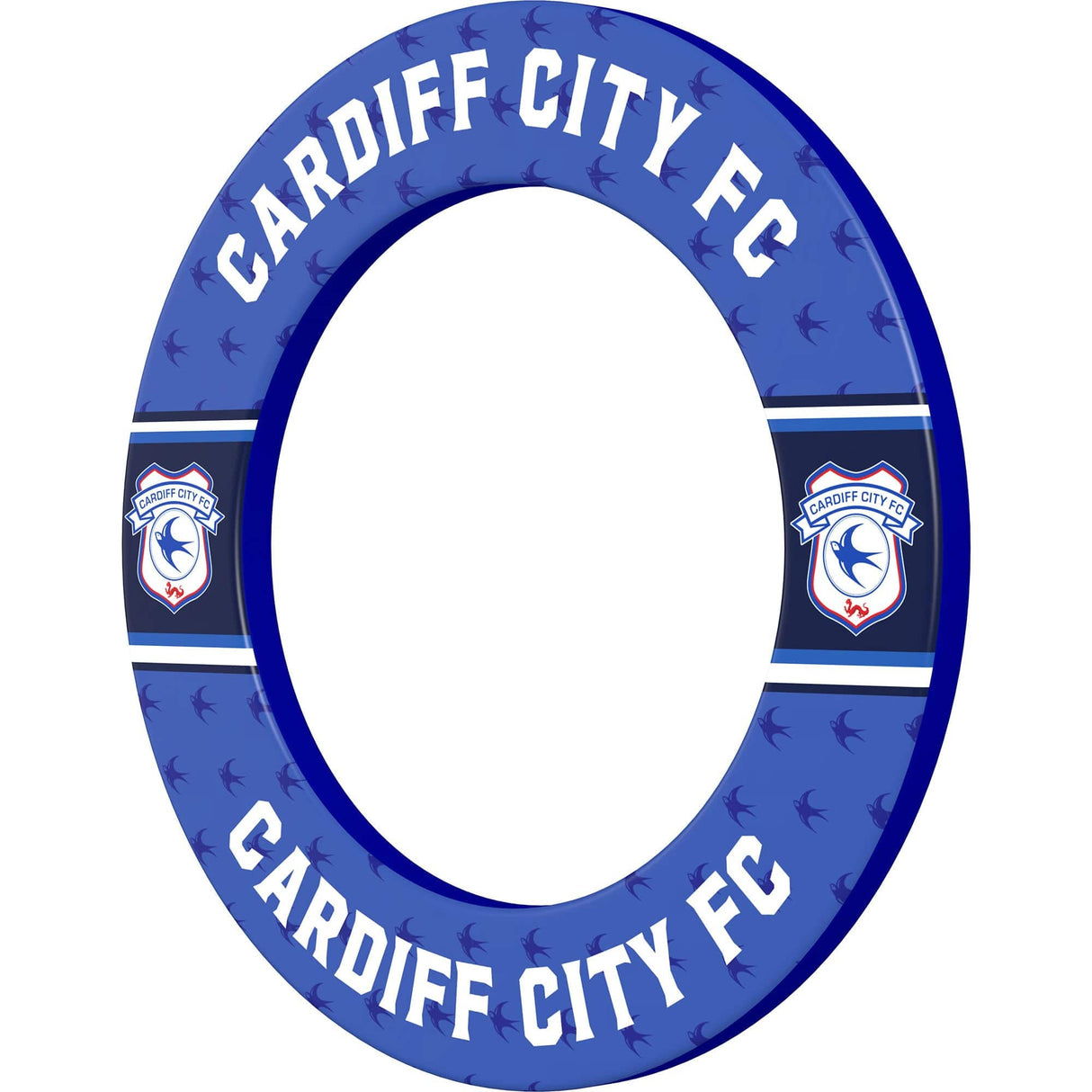 Cardiff City FC - Official Licensed - Dartboard Surround - S3 - Stripe Crest