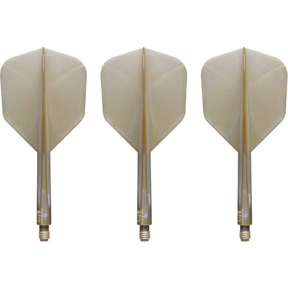 Condor AXE Metallic Dart Flights - Small - Champagne Gold