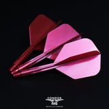 Condor AXE Metallic Dart Flights - Small - Red