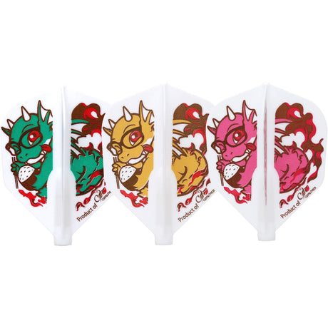 *Cosmo Fit Flight - Player - Shape - White - Mathew Lee - Dragon