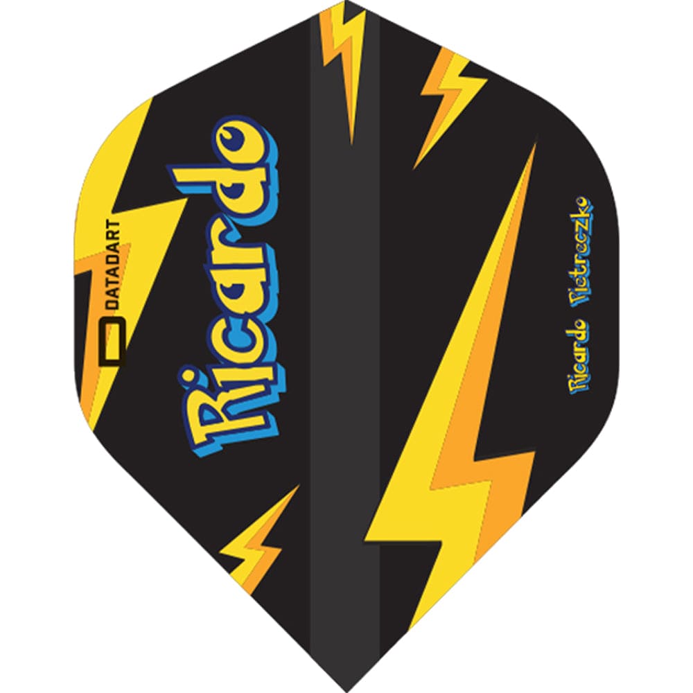 Datadart Dart Flights - Ricardo Pietreczko - 150 Micron - No2 - Std - Pikachu Black