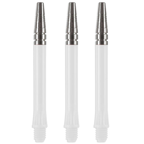 Harrows Gyro Stems - Spinning Shafts - White- Medium