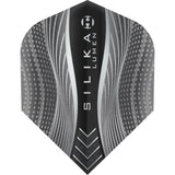 Harrows Silika Dart Flights - Tough Crystaline Coated - Std - No6 - Lumen Mix Black