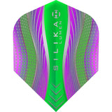 Harrows Silika Dart Flights - Tough Crystaline Coated - Std - No6 - Lumen Mix Purple