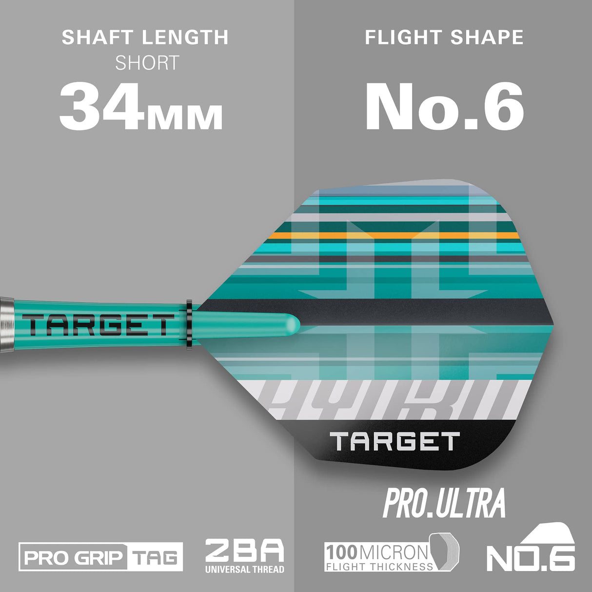 Target Hydro Darts - Soft Tip - 90% Tungsten - 12
