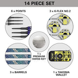 Target Luke Littler Darts - Soft Tip - 95% Tungsten - Edge 19g