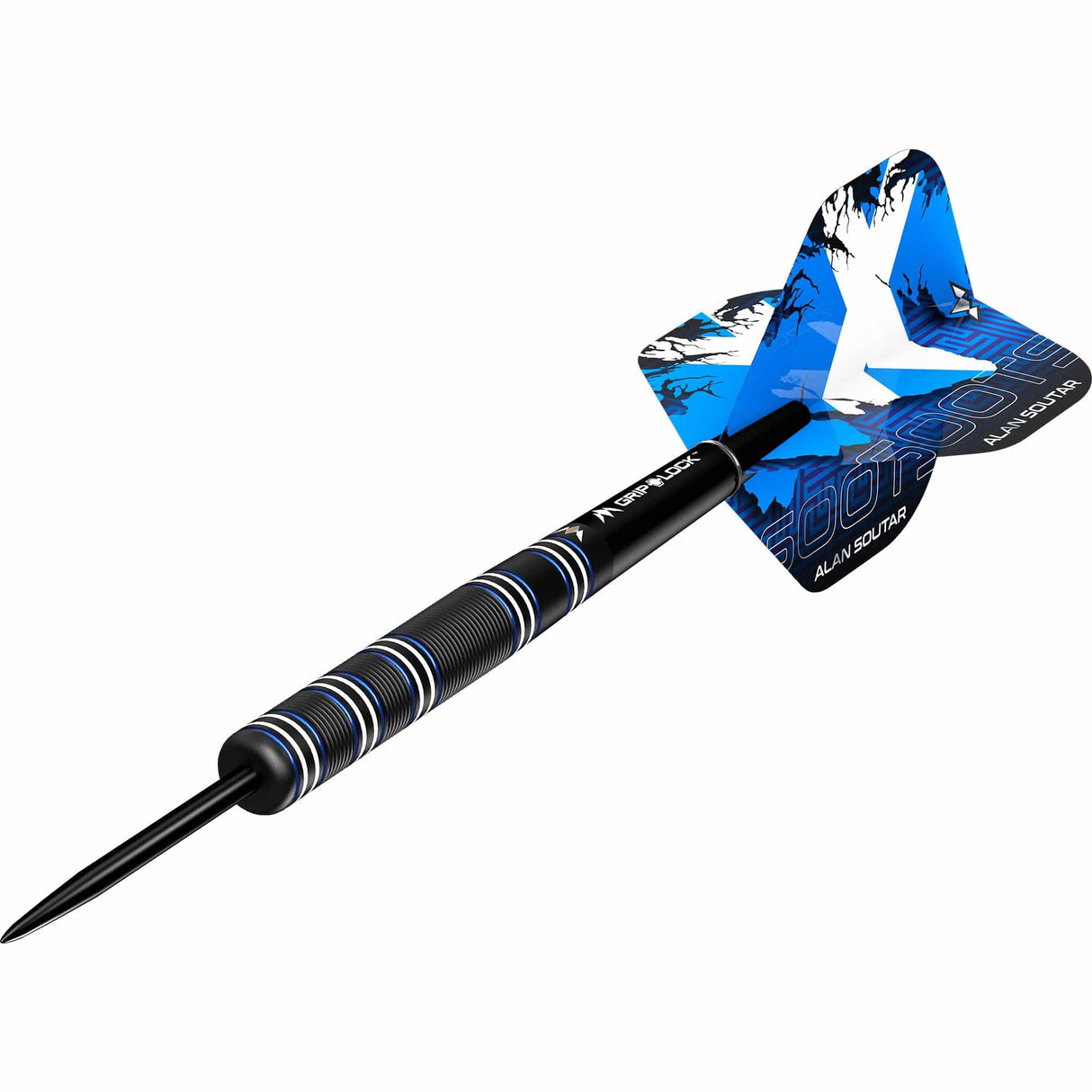 Mission Alan Soutar Darts - Steel Tip - 90% - Soots - Black Titanium 24g