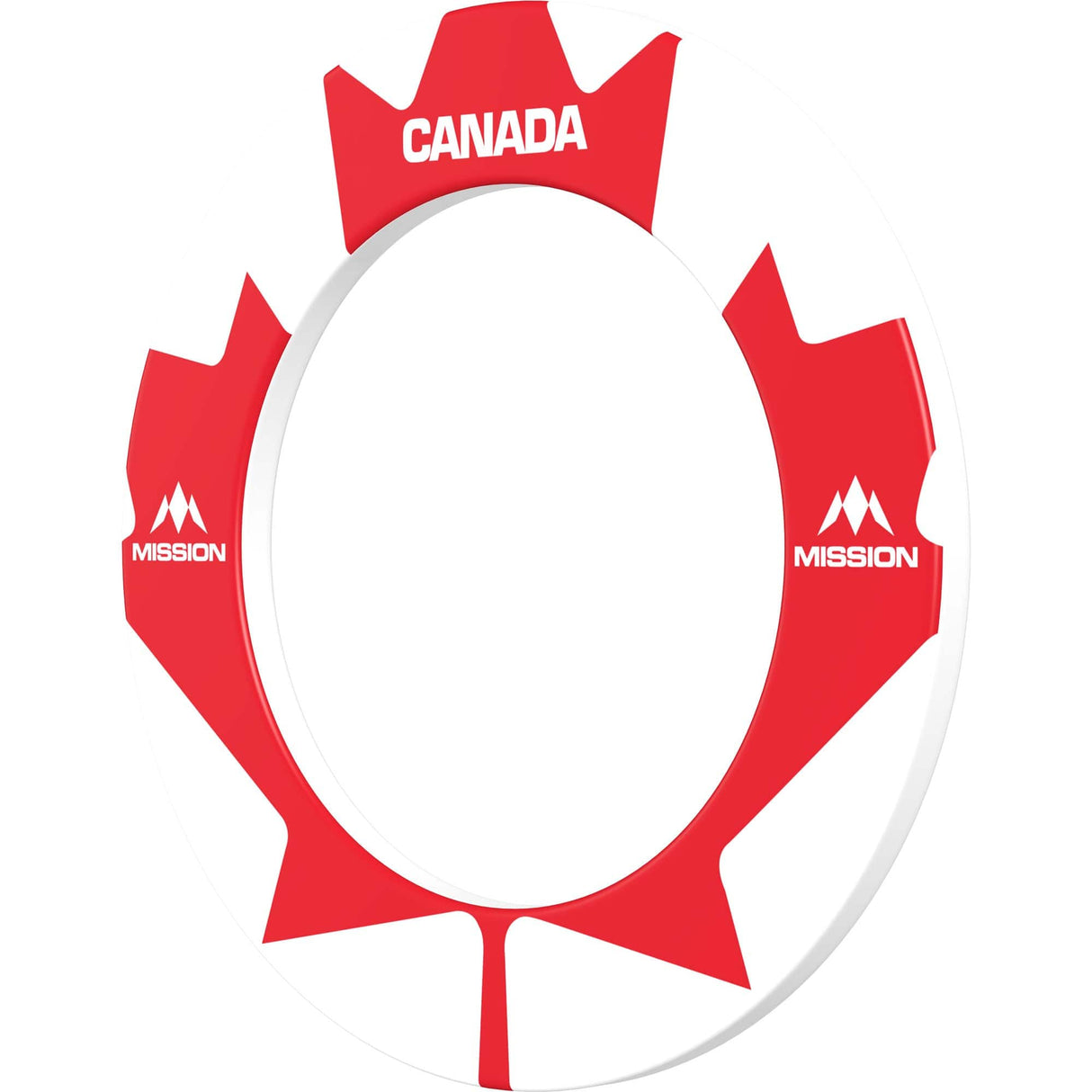 Mission Dartboard Surround - Canada Design - Large Maple Leaf