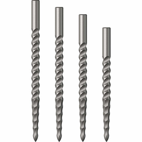 *Mission Lunar CS Dart Points - Spare Points - Rough Cut - Silver