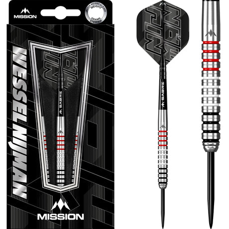 Mission Wessel Nijman Darts - Steel Tip - 95% - Natural 23g