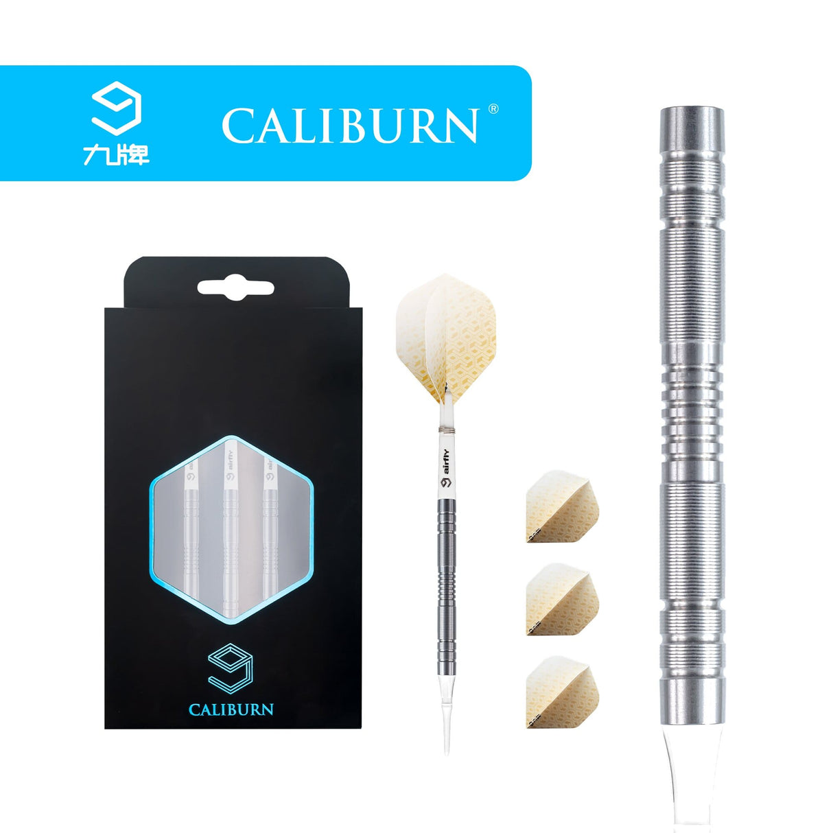 *Caliburn Monkey King Darts - Soft Tip - 90% - Natural - 18g 18g