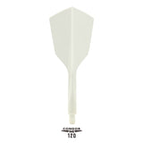 Condor AXE 120 Dart Flights - Narrow - White