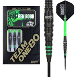 One80 Ben Robb V2 Darts - Steel Tip - Big Rig - Black