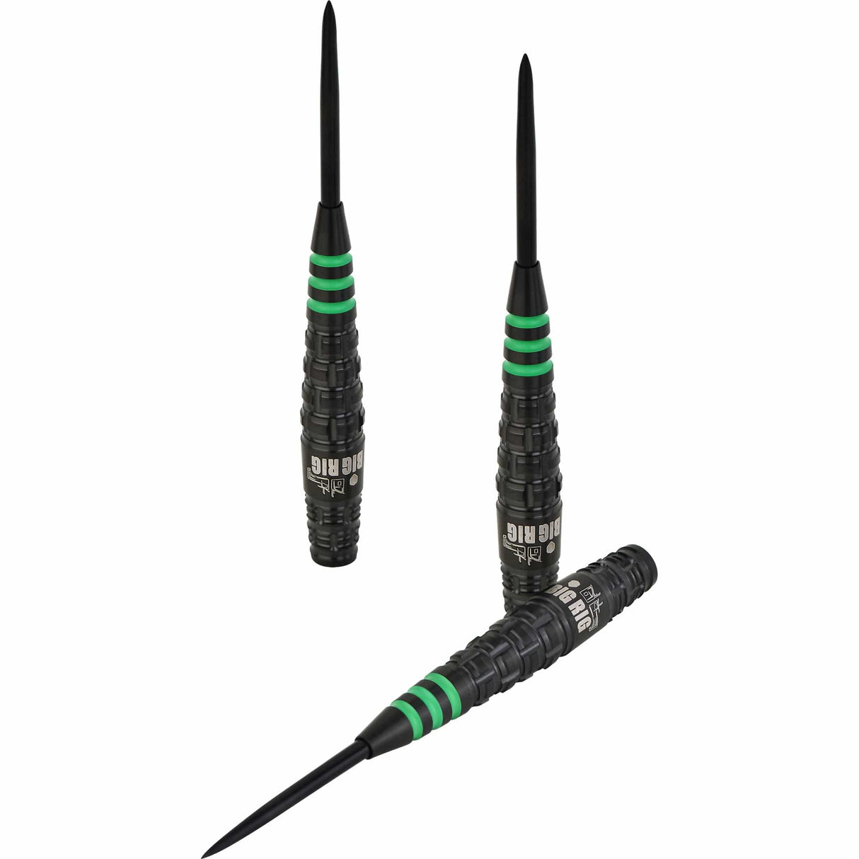 One80 Ben Robb V2 Darts - Steel Tip - Big Rig - Black