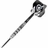 *One80 Elmar Paulke Darts - Steel Tip - V2 - Black & Silver