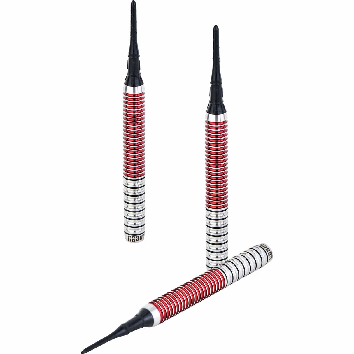 One80 Jaime Nuñez Cortes Darts - Soft Tip - JNC - Signature Darts - Electric Red 19g