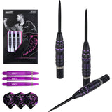 One80 Jelle Klaasen VHD Darts - Steel Tip - The Cobra - Black