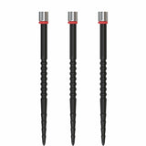 One80 R2 Interchange Points (2.35mm) - Grooved - A - Black