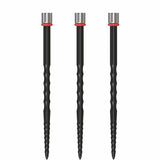 One80 R2 Interchange Points (2.35mm) - Grooved - B - Black 48mm
